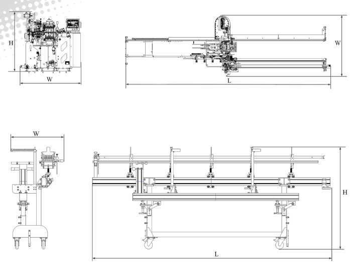 RFAD10 Full-Automatic Drawing-In Machine