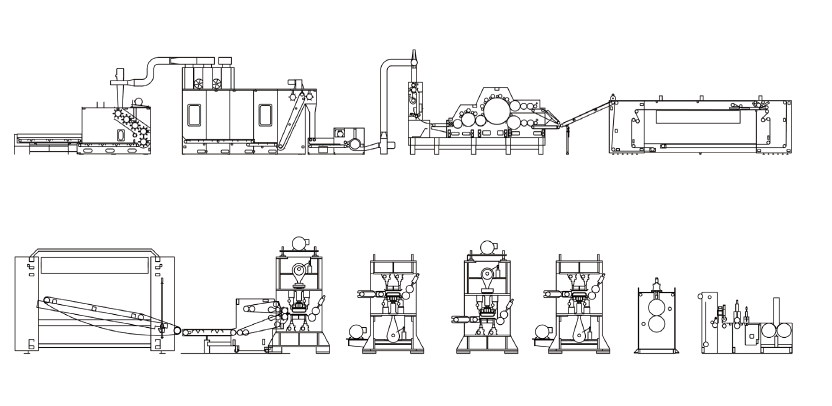 Spun-Laced Non-woven Fabrics Production Line