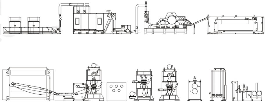 Spun-Laced Non-woven Fabrics Production Line