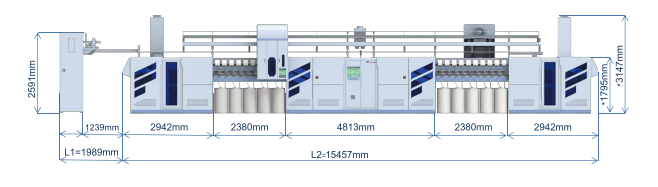 RFRS51 Rotor Spinning Machine